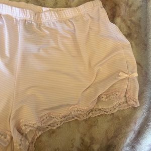 dainty pajama shorts coquette